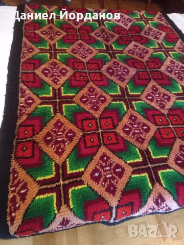 Губер / Китеник - 100% Вълна - Троянска шарка, снимка 2 - Покривки за легло - 52210845
