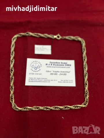 ***ТОП МОДЕЛ***Златен синджир 14,84гр. 14к, снимка 1