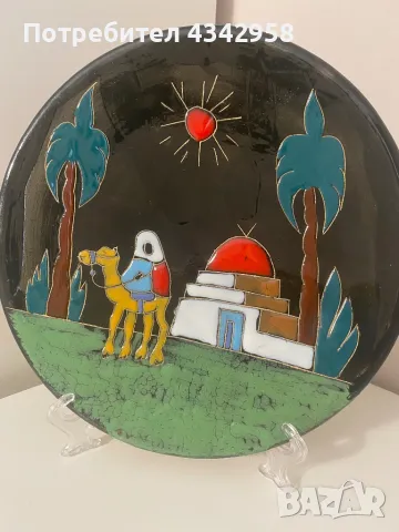 Ceramic Plate Tunisia , снимка 1