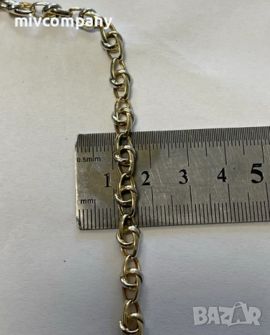 Златен синджир 8.32гр.52см., снимка 4 - Колиета, медальони, синджири - 53112367
