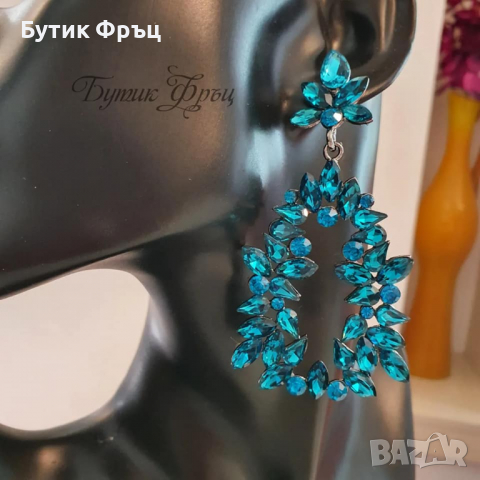 Обеци Марсила, снимка 2 - Обеци - 36536499