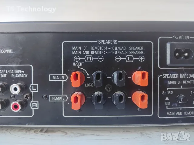 Качествен стерео усилвател TECHNICS SU-V40 Class AA – Безупречен!, снимка 8 - Ресийвъри, усилватели, смесителни пултове - 56536997