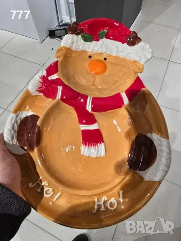 коледни чинии и лъжици , снимка 2 - Чинии - 48361868