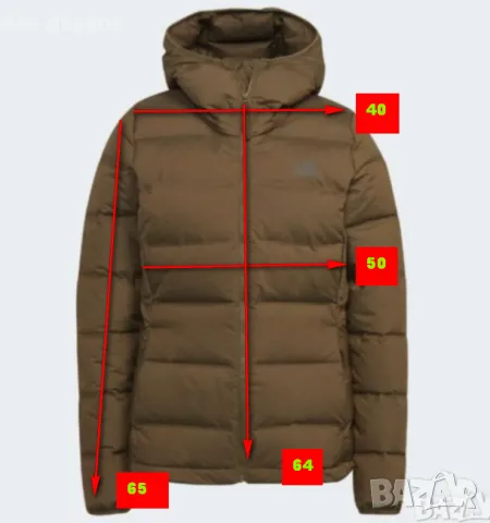 ADIDAS  Пухено яке Helionic размер М- Л , снимка 9 - Якета - 42925786