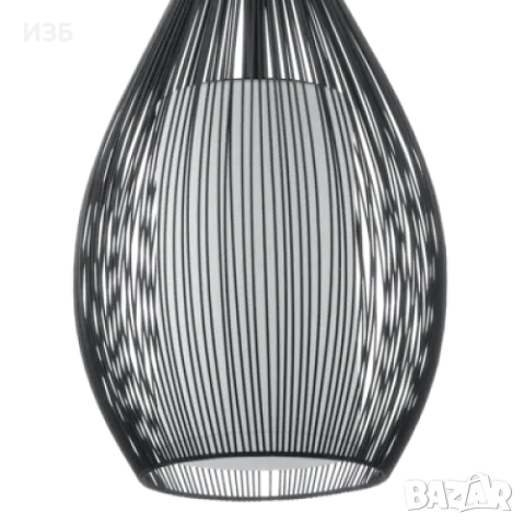 Eglo - Полилей 1xE27/60W/230V , снимка 2 - Полилеи - 50236901