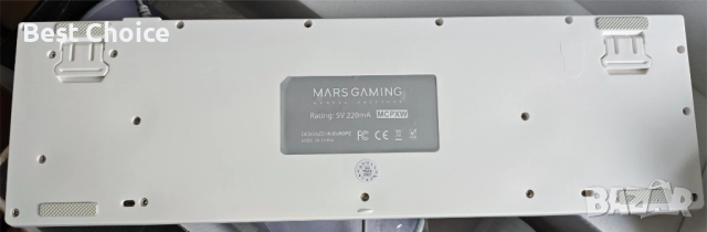 Mars Gaming MCPXW Gaming Combo, комплект 3 в 1, клавиатура+мишка+огромна подлложка, снимка 11 - Клавиатури и мишки - 52547605