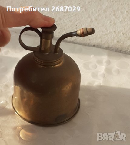 пръскачки мед, метал, уред за пръскане 2 бр, снимка 3 - Антикварни и старинни предмети - 39233532