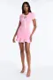 Млечно Розова Мини Рокля - Бранд FASHION NOVA, снимка 2