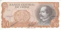 10 ескудо 1967, Чили, снимка 1