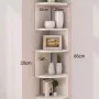Удобна Ъглова етажерка за съхранение с 5 рафта, снимка 3
