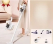 Безжична преносима прахосмукачка с голямо засмукване за отстраняване на ултравиолетови акари 3 в 1, снимка 3