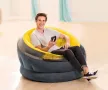 Надуваем ергономичен фотьойл INTEX Empire, 112 х 109 х 69 см, снимка 3