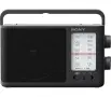 Sony ICF-506 Преносимо Радио С Мрежово Захранване / Батерии Черно, снимка 2