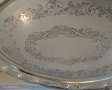 Викториански посребрен поднос JOHN'S silver Plate. , снимка 6