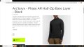 Arc'teryx Phase AR Half-Zip Base Layer Black Размер S термо блуза ски сноуборд 9-58, снимка 3