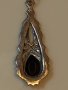 Сребърно колие с висулка , снимка 6