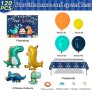Парти декорации с динозаври за рожден ден за деца момчета , снимка 3