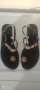 Нови черни сандали Borboniqua Napoli, снимка 1 - Сандали - 37993500