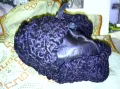 Стара АСТРАГАНОВА КОЖЕНА ШАПКА УШАНКА Овча Кожа от КАРАКУЛ, снимка 8