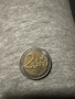 Монетки евро едната е от 99 г., снимка 2