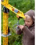Голям детски строителен кран с дистанционно Dickie Toys Mega Crane (120 см), снимка 5