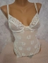 Бяло Боди с бродерия, снимка 3