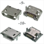 Букса  конектор USB micro  , 2/5 pin connector, снимка 6