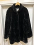 Черно пухено палто Barisal Германия, снимка 1