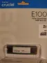 Crucial E100 NVMe m.2 SSD 2tb (100%) почти нов, снимка 1
