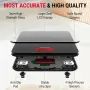 Дигитална кухненска везна ACCUWEIGHT 201 – 5 кг, LCD, закалено стъкло, снимка 3