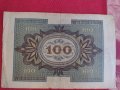 Райх банкнота 100 марки 1920г. Германия уникат за колекционери 28294, снимка 8