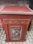 Шкаф малък, нощно шкафче масив ръчно рисуван от Дания, снимка 6