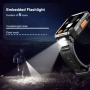 Нов Blackview Military Smart Watch – Смарт часовник с обаждания, 900mAh батерия, фенер, компас, SpO2, снимка 5