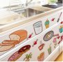 Кухненски стикер за кухня мебели зеленчуци храна самозалепващ за стена хладилник и др, снимка 3