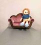 старо диванче диван за кукли антика doll sofa vintage antique, снимка 1 - Антикварни и старинни предмети - 38267954