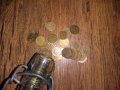 Старо шише пълно с монети от 1 стотинка НРБ , снимка 3