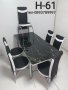 Турски трапезни маси с 6 стола , снимка 1 - Маси - 38364310