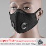 Маска KN95,филтър активен въглен FFP3 медицинска за лице, маска за многократна употреба, Коронавирус, снимка 14
