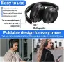 Безжични Bluetooth слушалки с ANC, до 100ч батерия, over-ear, снимка 6