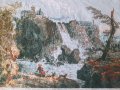 гоблен "Водопад в Тиволи", снимка 1 - Гоблени - 38038809