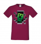Мъжка тениска Creeper Face 4,Minecraft,Игра,Забавление,подарък,Изненада,Рожден Ден., снимка 5