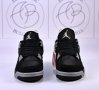 Nike Jordan Retro 4 PSG, Pure Money, Black Canvas, снимка 13