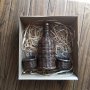 Комплект бутилка и чаши, снимка 1 - Подаръци за мъже - 30176564