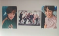сет уникални картички на BTS голям размер чисто нови, снимка 1