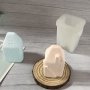 3d Висока сграда блок къща силиконов молд форма фондан гипс свещ сапун, снимка 5