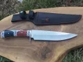 Масивен ловен нож Columbia с полутвърда текстилна кания,LN420, снимка 2