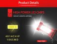H8 H11 Лед LEd мощни DRL 106 леда, снимка 2