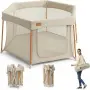 Сгъваема бебешка кошара за игра Venture с постелка, снимка 1