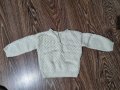 Българско плетиво блузка-5лв.НОВА, снимка 1 - Бебешки блузки - 39878540