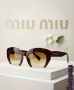 Miu Miu Слънчеви Очила С UV400 Защита Миу Миу - Различни Цветове И Модели Код SK1317, снимка 2